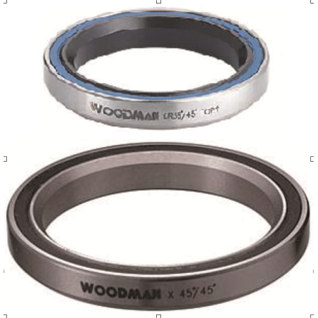 WOOdman C45/45 Top + XS45/45 Bottom Bearing Set
