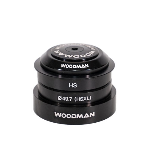 Jeu de direction Woodman axis HS XL TP - fourche taper pour cadre 49.7 Cannondale